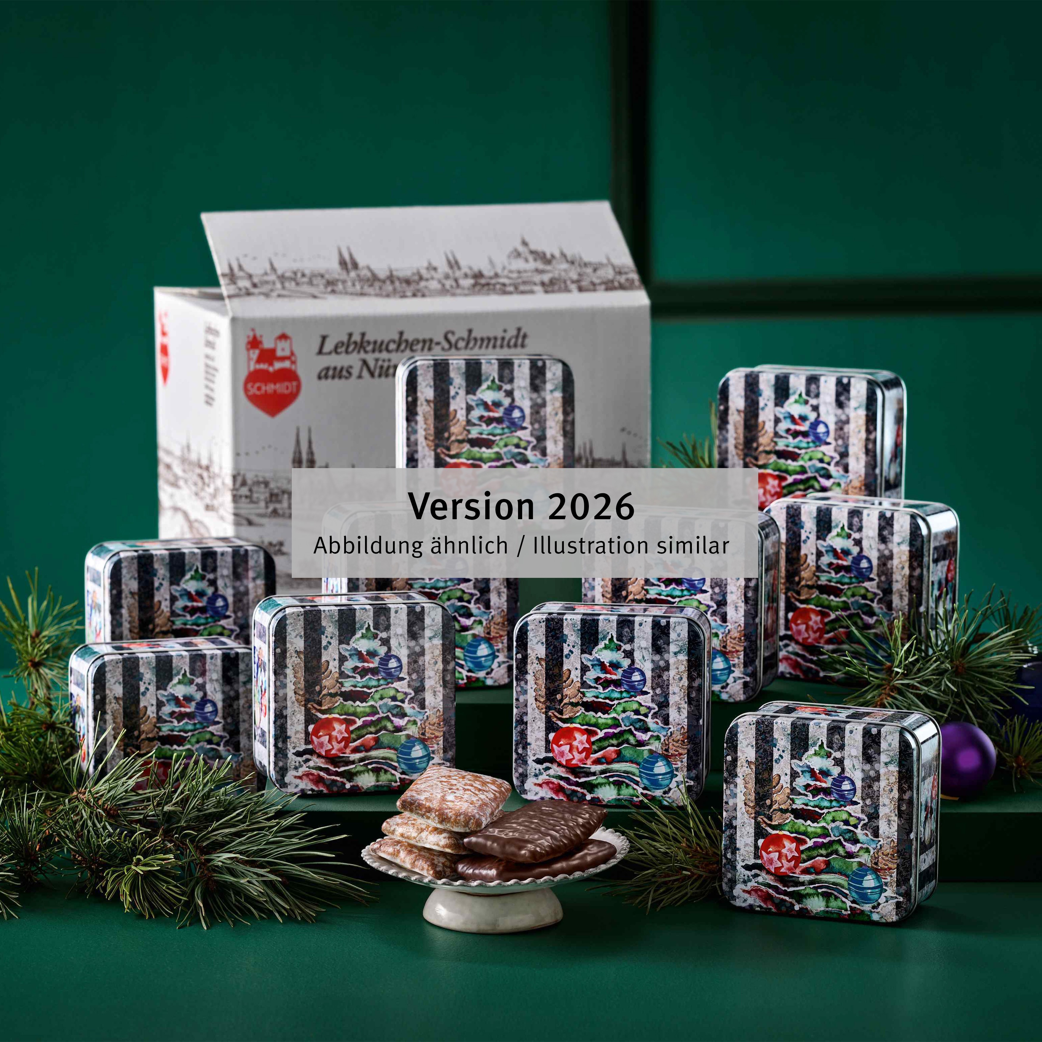 Weihnachtsbaum-Döschen 2026