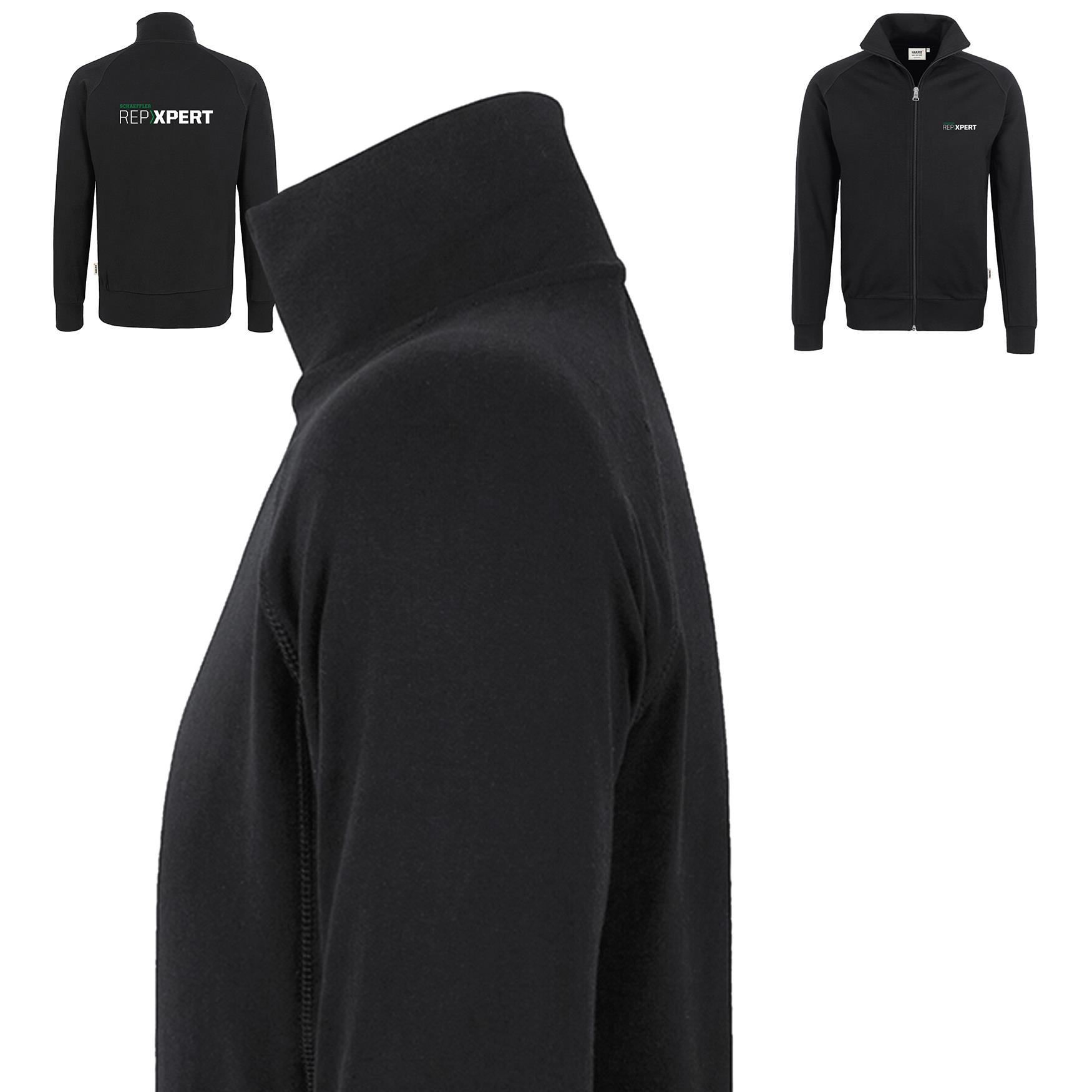 RXP Sweatjacke Unisex College schwarz