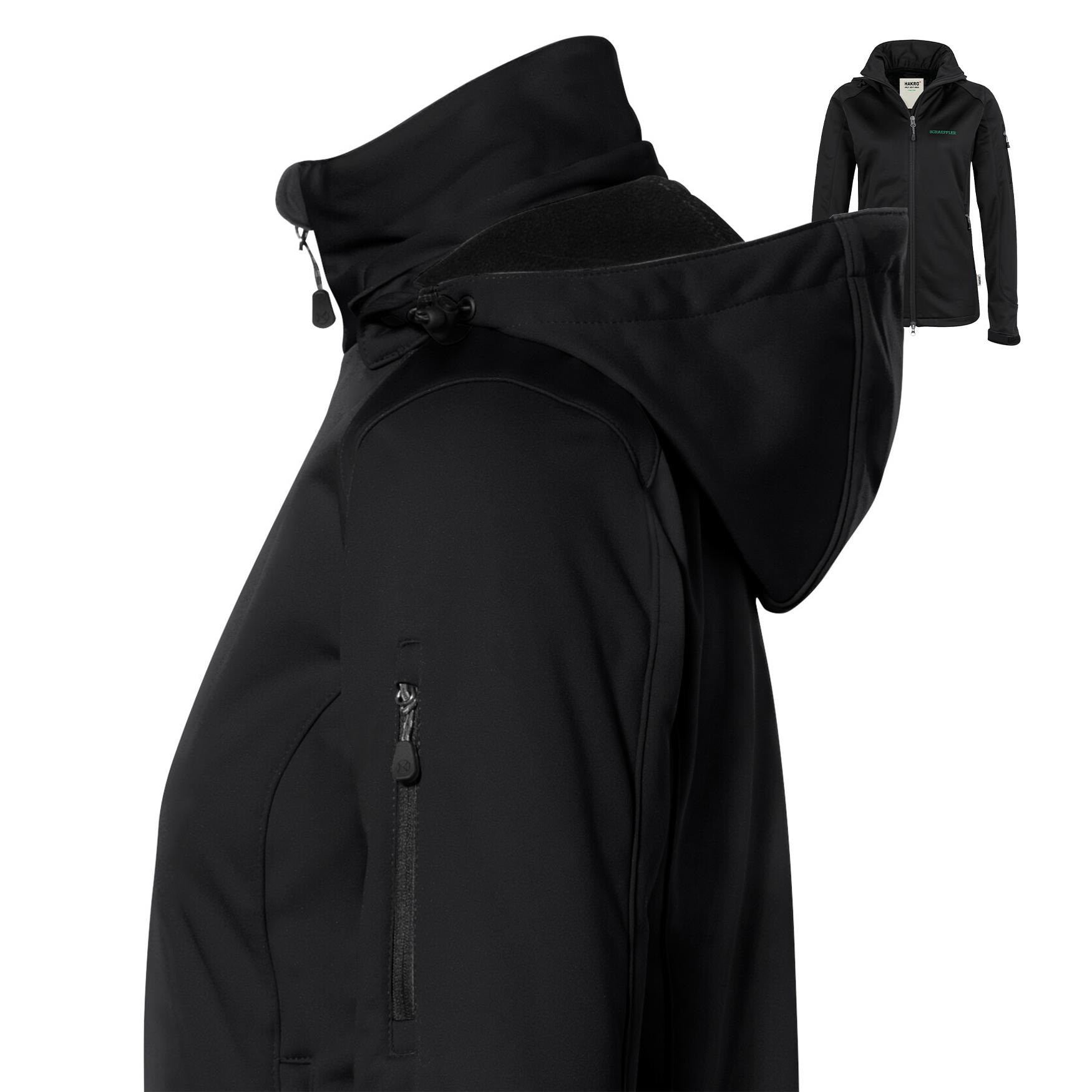 Softshelljacke Damen schwarz