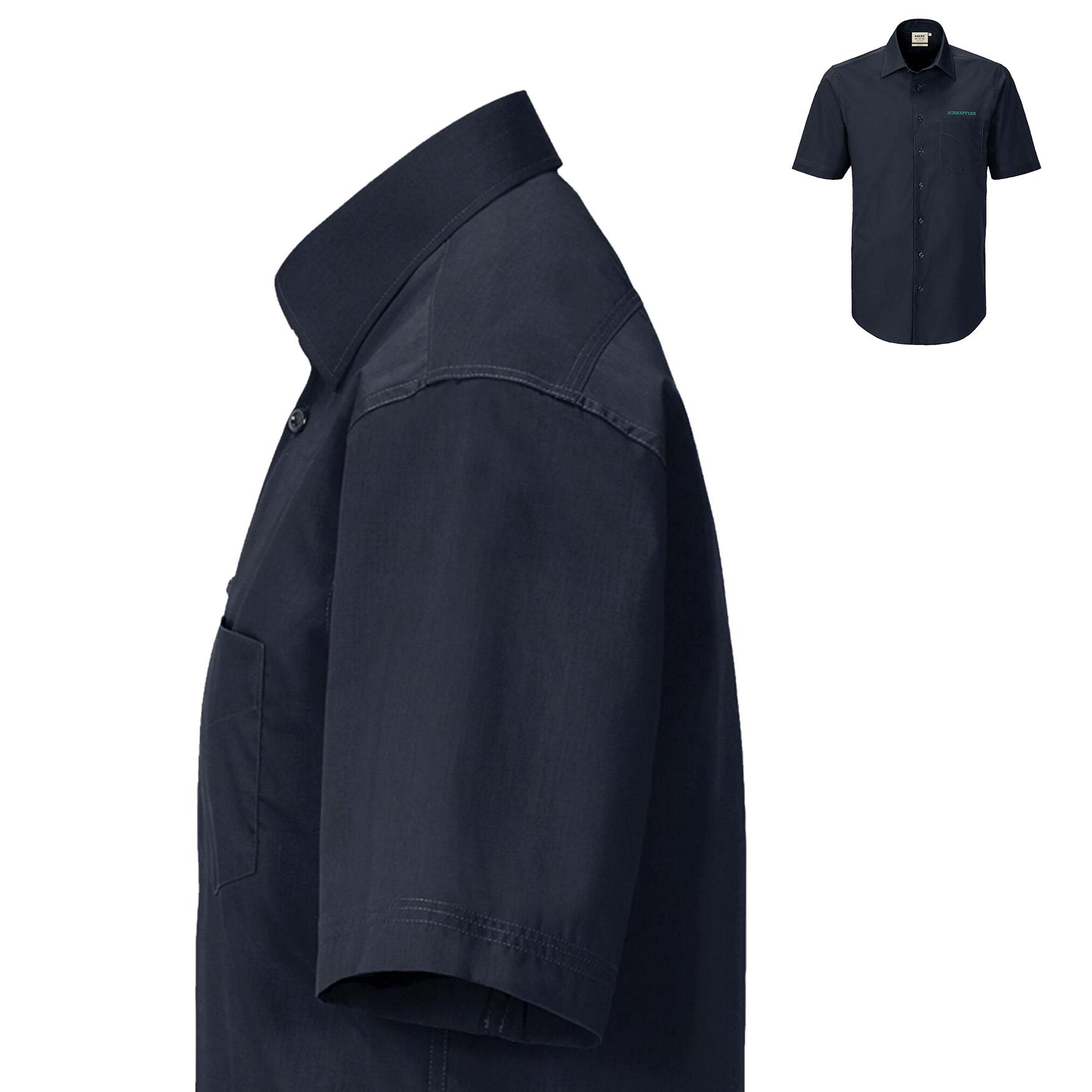 Hemd Kurzarm Comfort anthrazit