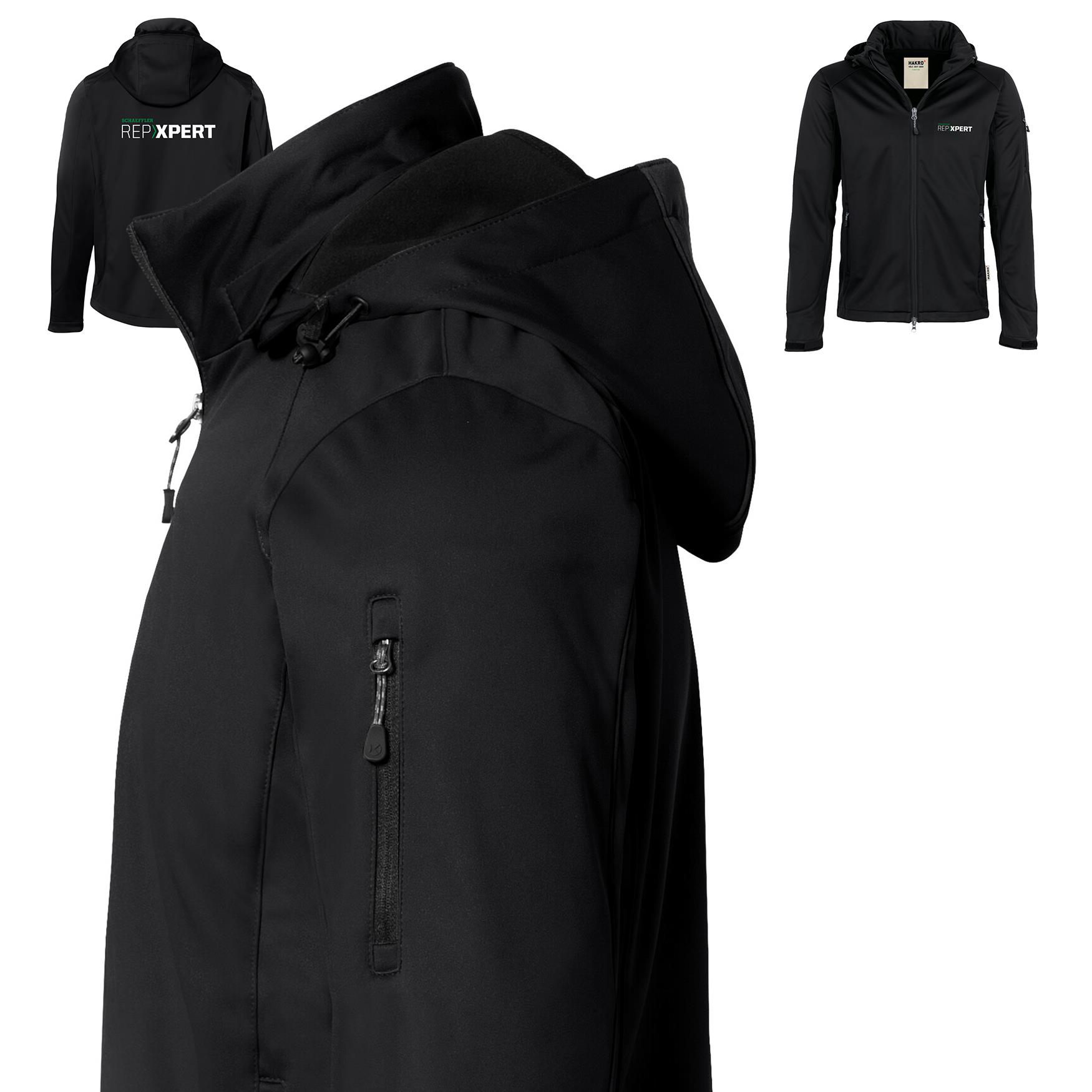RXP Softshelljacke Herren schwarz