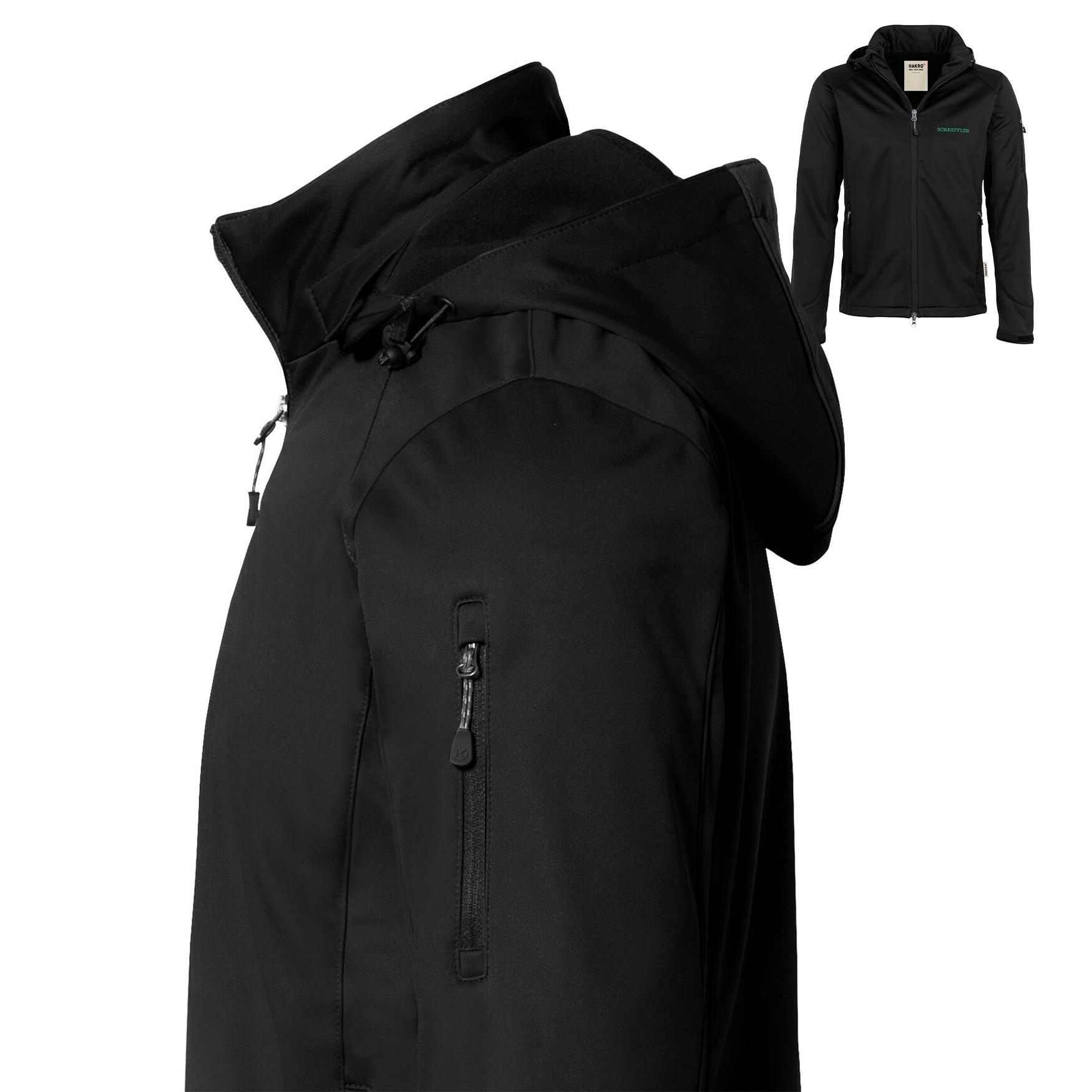 Softshelljacke Herren schwarz