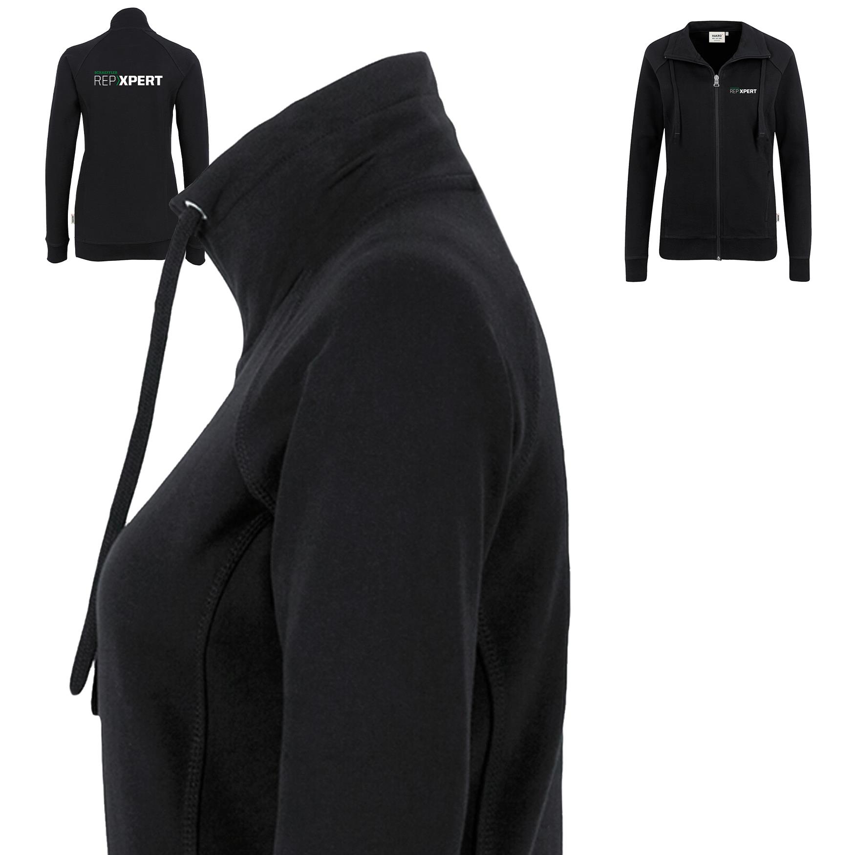 RXP Sweatjacke Premium Damen schwarz