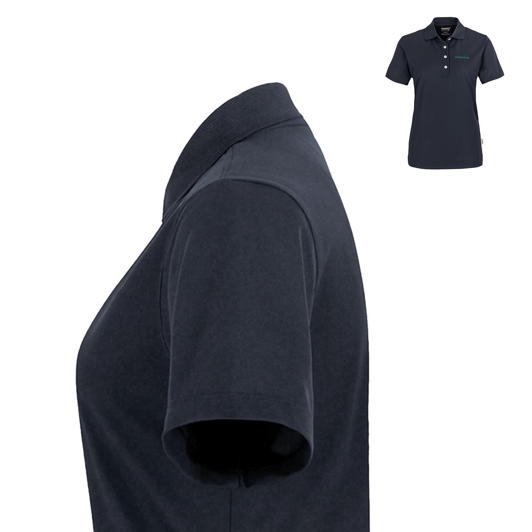 Polo Damen COOLMAX® anthrazit