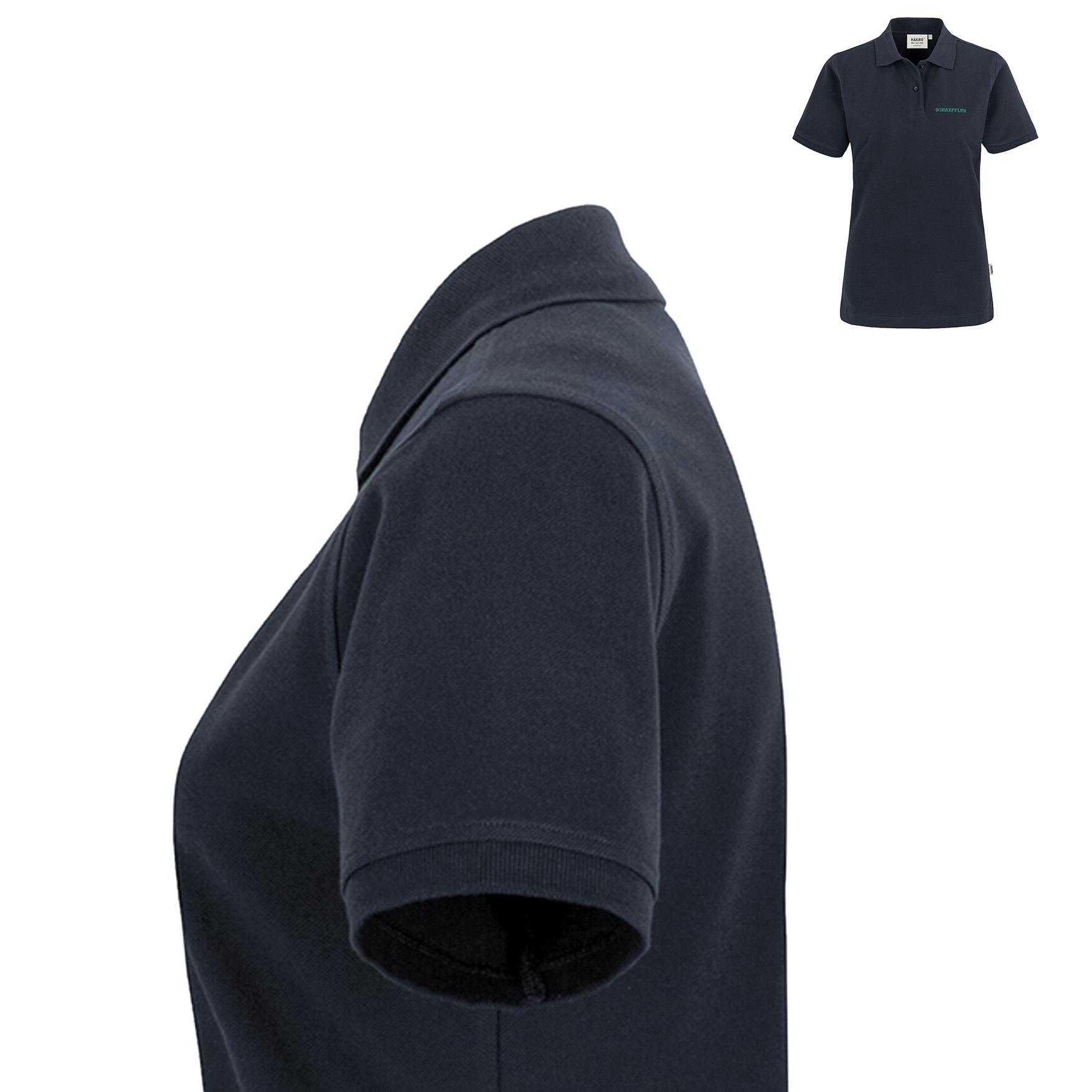 Polo Damen Top anthrazit