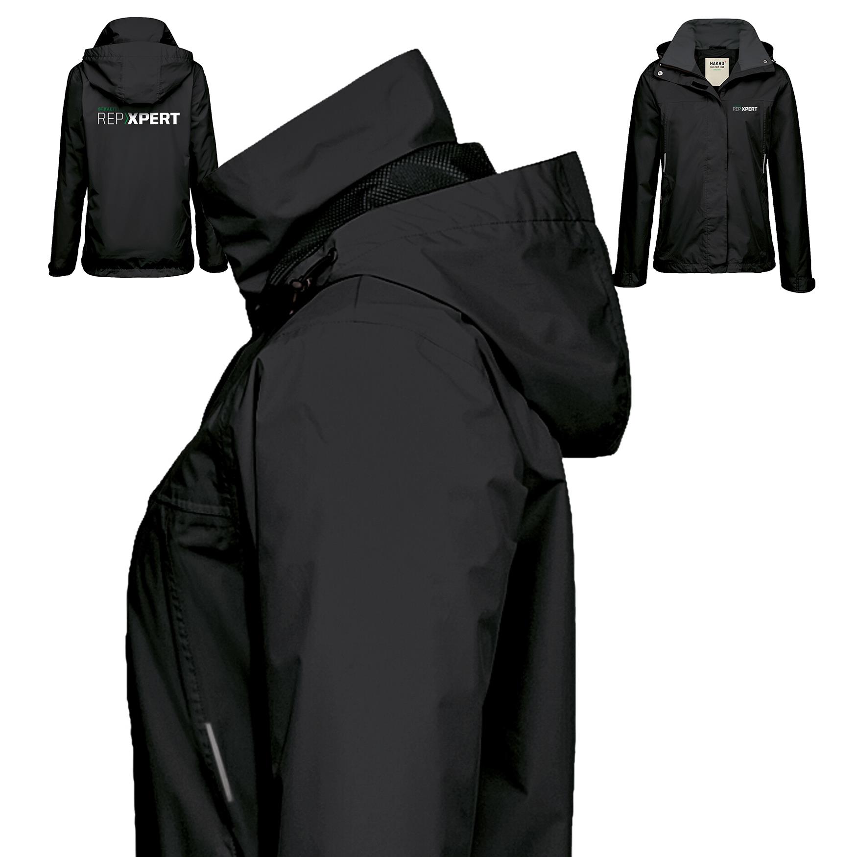 RXP Regenjacke Damen schwarz
