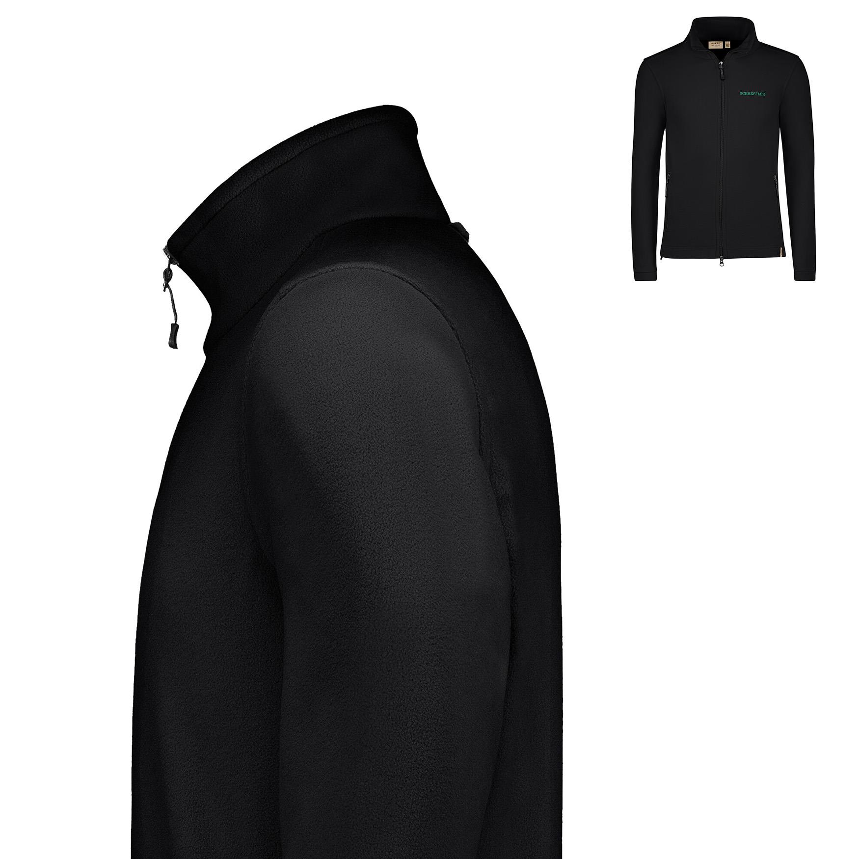 Fleecejacke Unisex ECO schwarz
