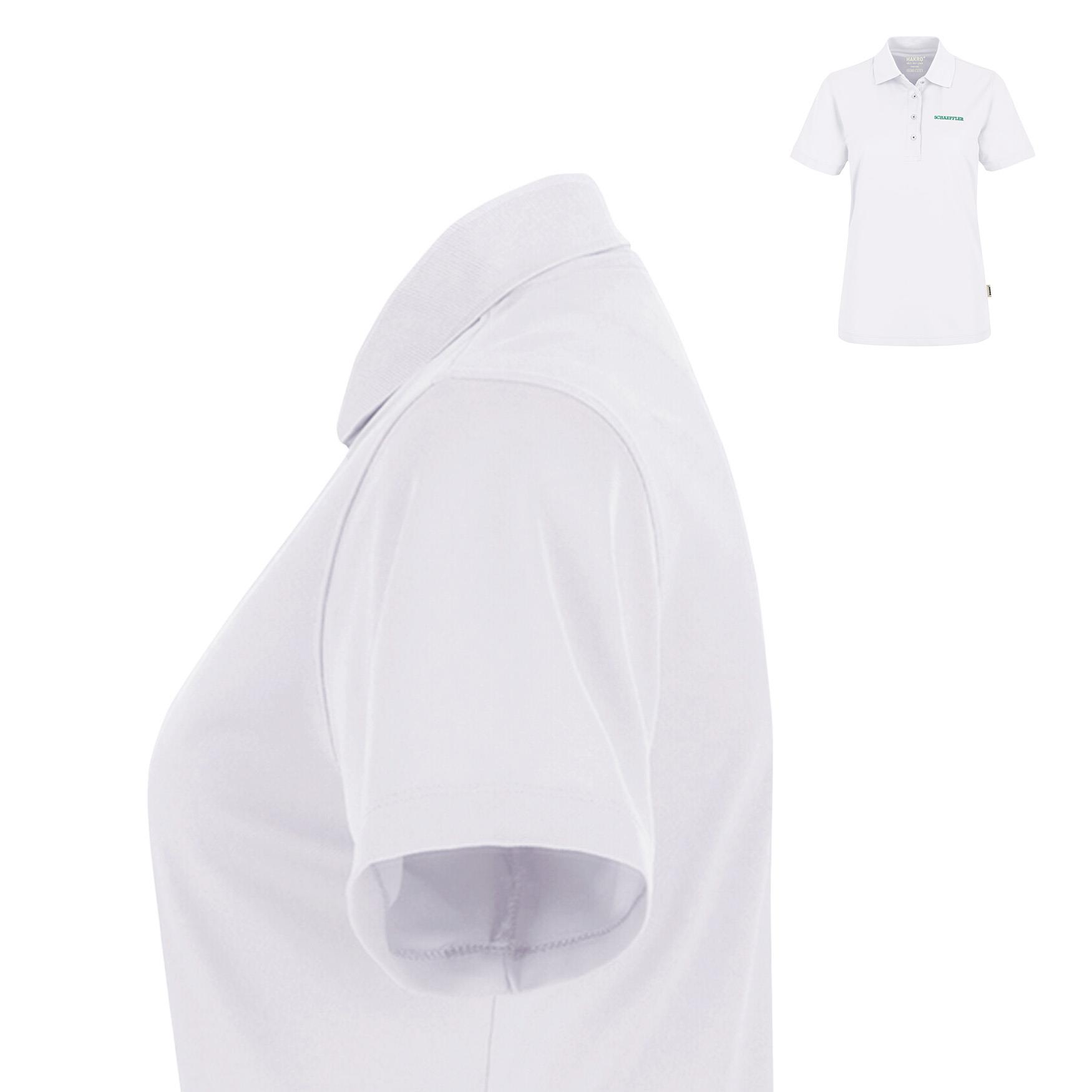 Polo Damen COOLMAX® weiss