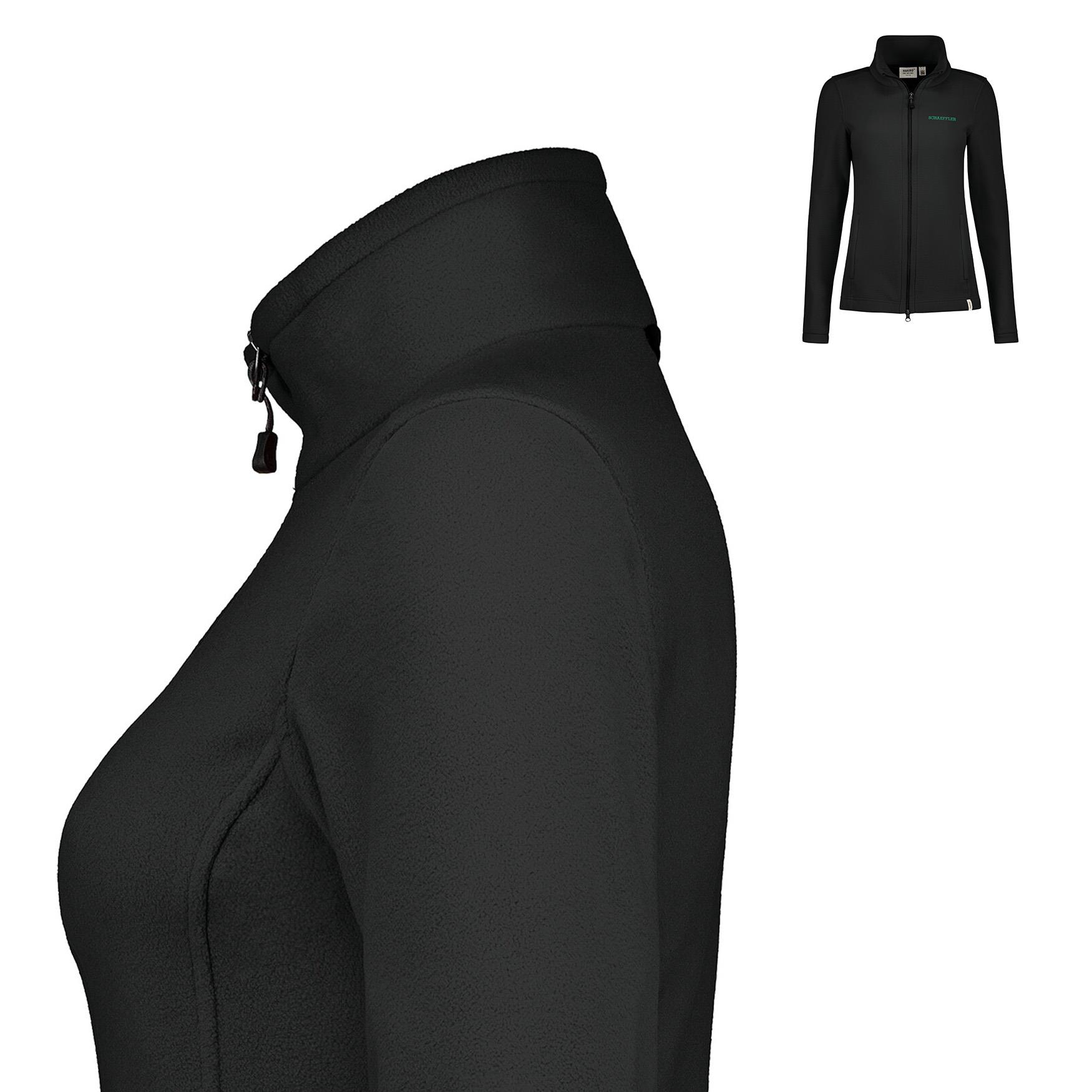 Fleecejacke Damen ECO schwarz