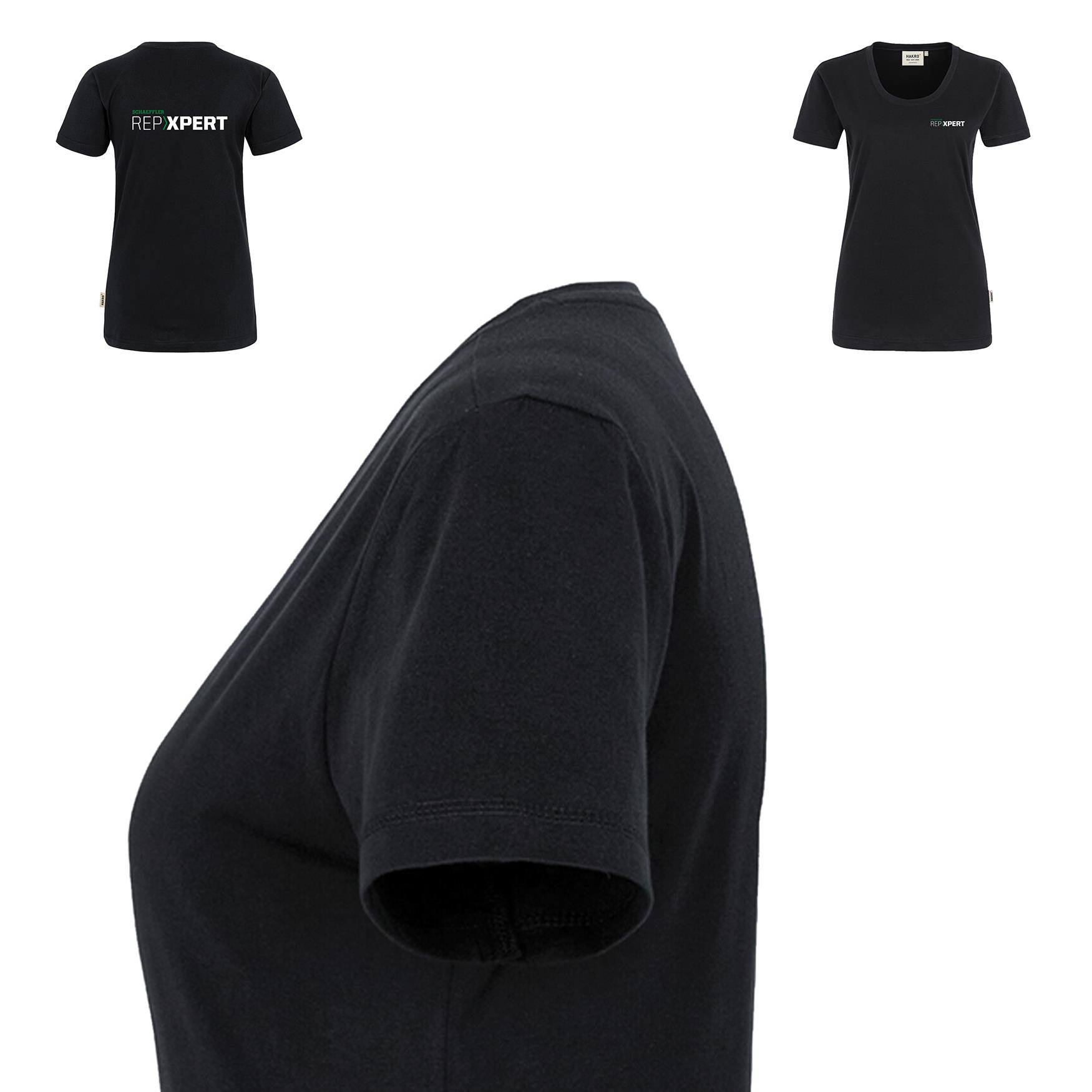 RXP T-Shirt Damen Classic. schwarz