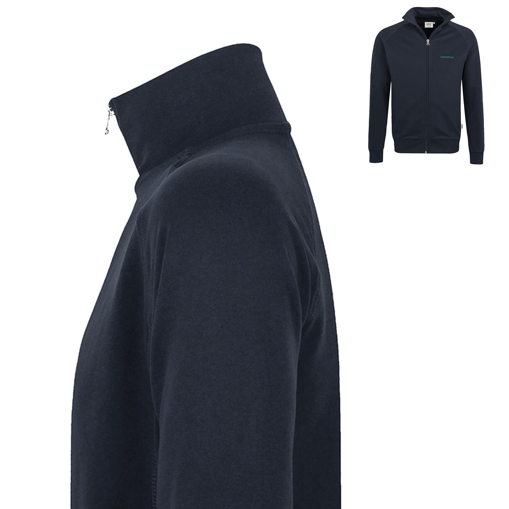 Sweatjacke Unisex Premium anthrazit