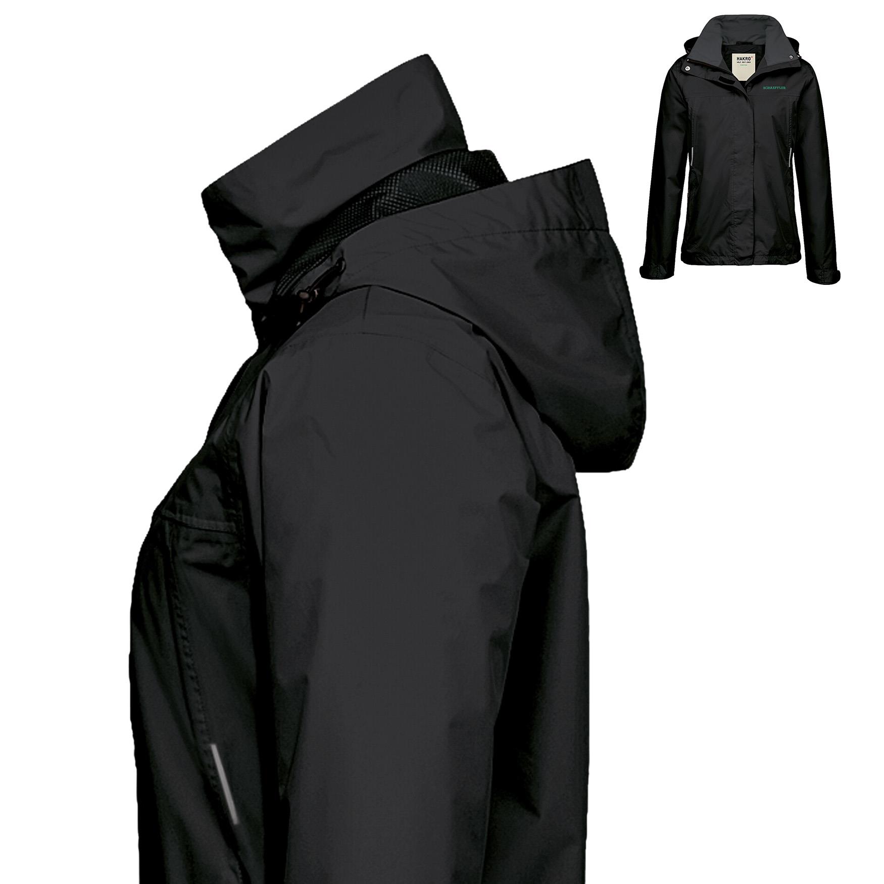 Regenjacke Damen schwarz