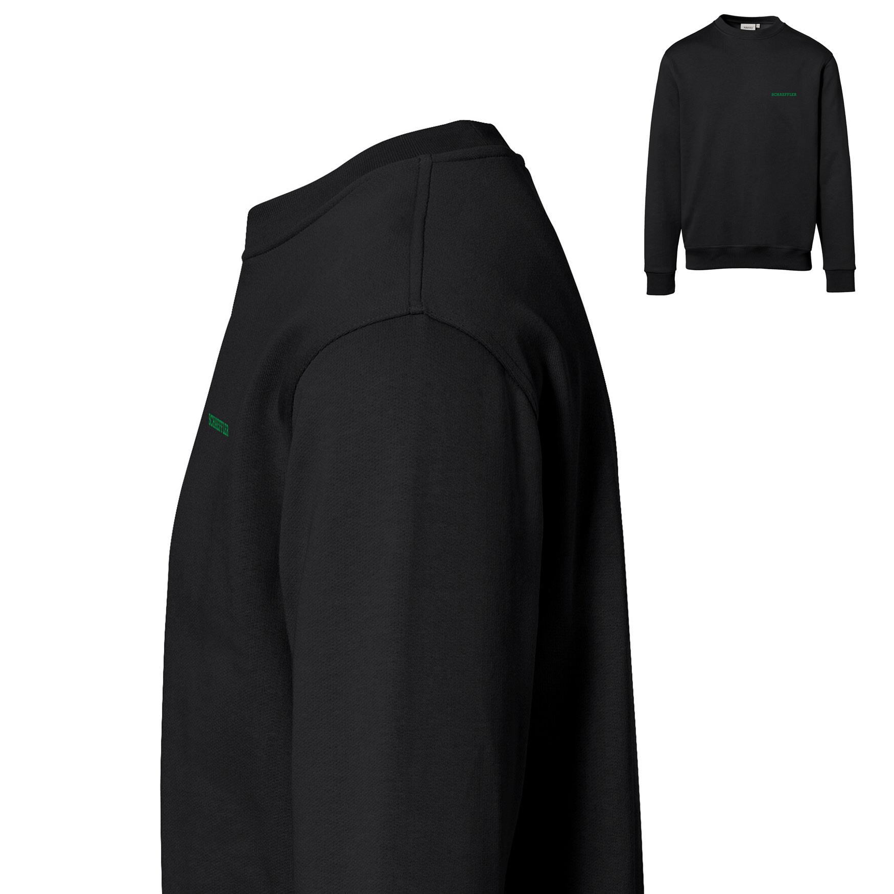Sweatshirt Unisex Premium schwarz